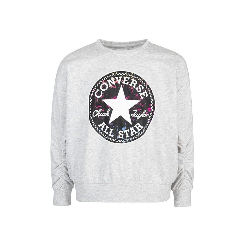 Converse Little Kids Girls Chuck Patch Crew Top Size 6X